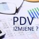 Usvojen Prijedlog zakona o PDV-u